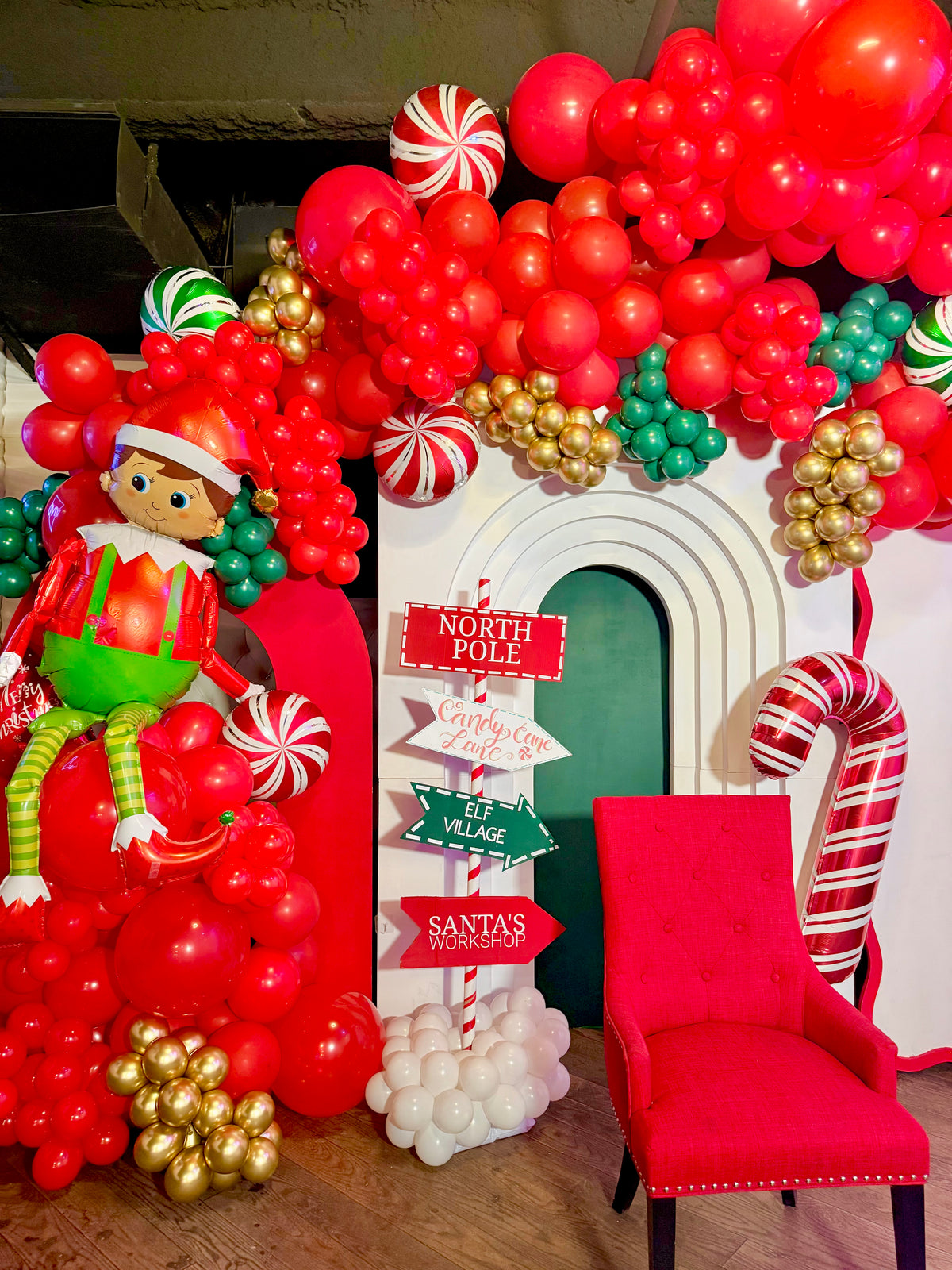 Christmas balloons