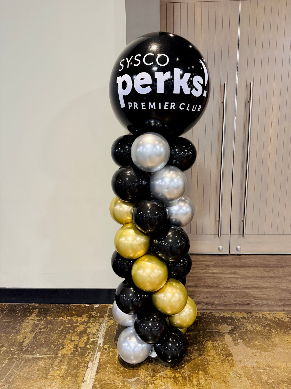 Balloon Columns with Company Logo Toronto