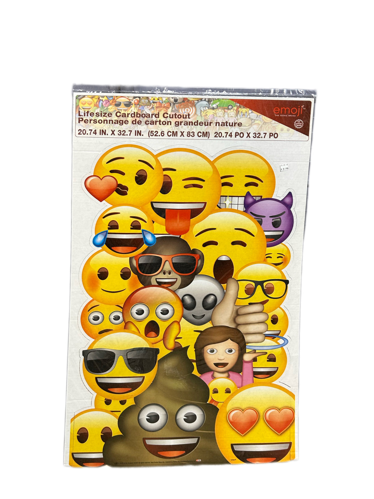 Life Size Cardboard Cutout Emoji for Parties in Toronto