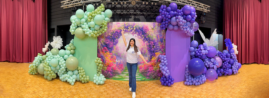 Balloon decorations for festivals