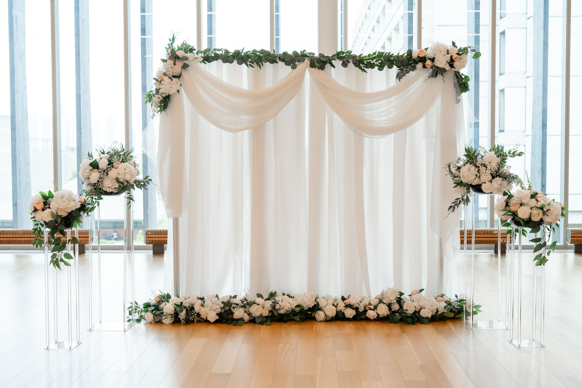 wedding altar decoration
