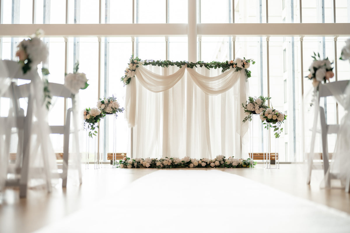 wedding altar decoration