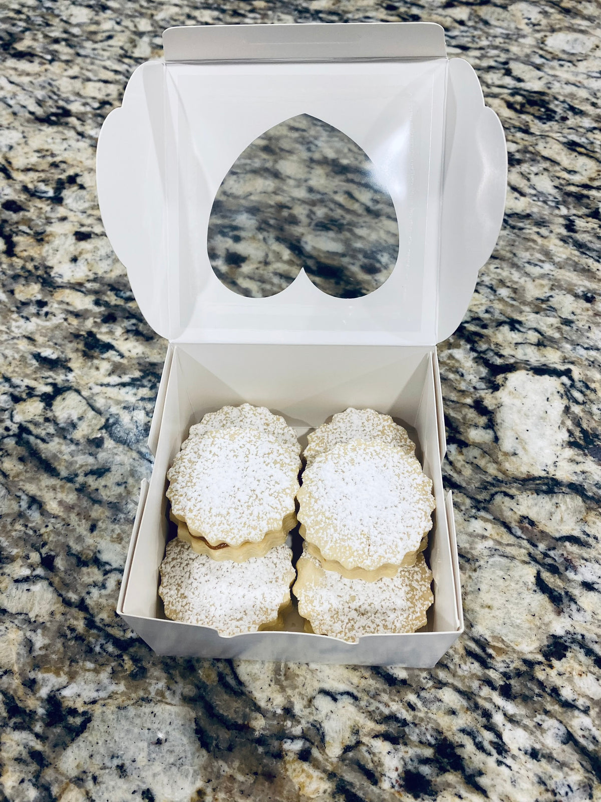 Dulce de Leche Alfajores with creamy caramel filling