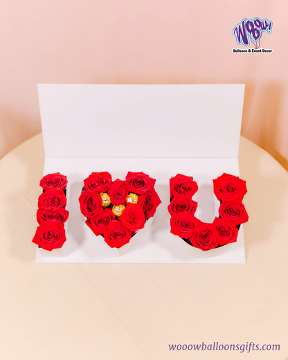 I Love You Rose Box – romantic gift set Toronto