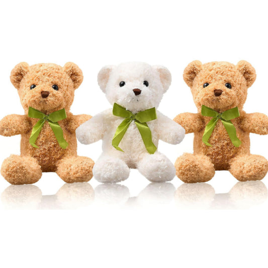 Teddy Bear 🧸 in brown and white – 10.4-inch plush toy gift