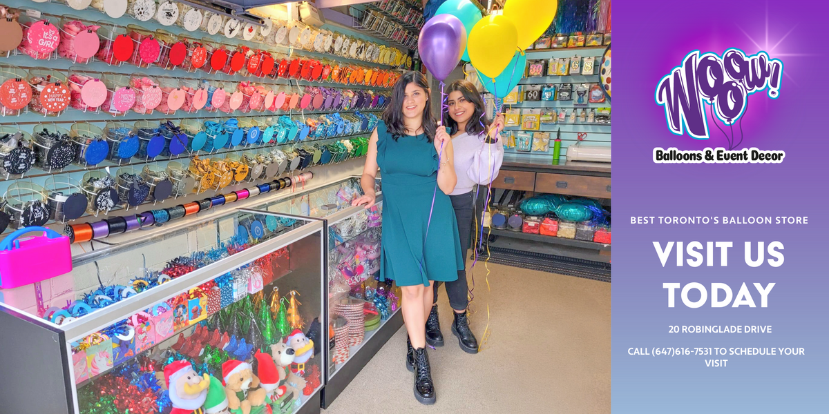 Cargar video: Wooow Balloons Store visit