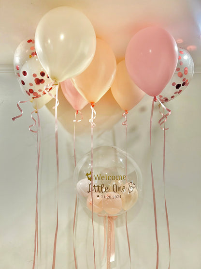 welcome little one baby balloons for new born in Toronto 