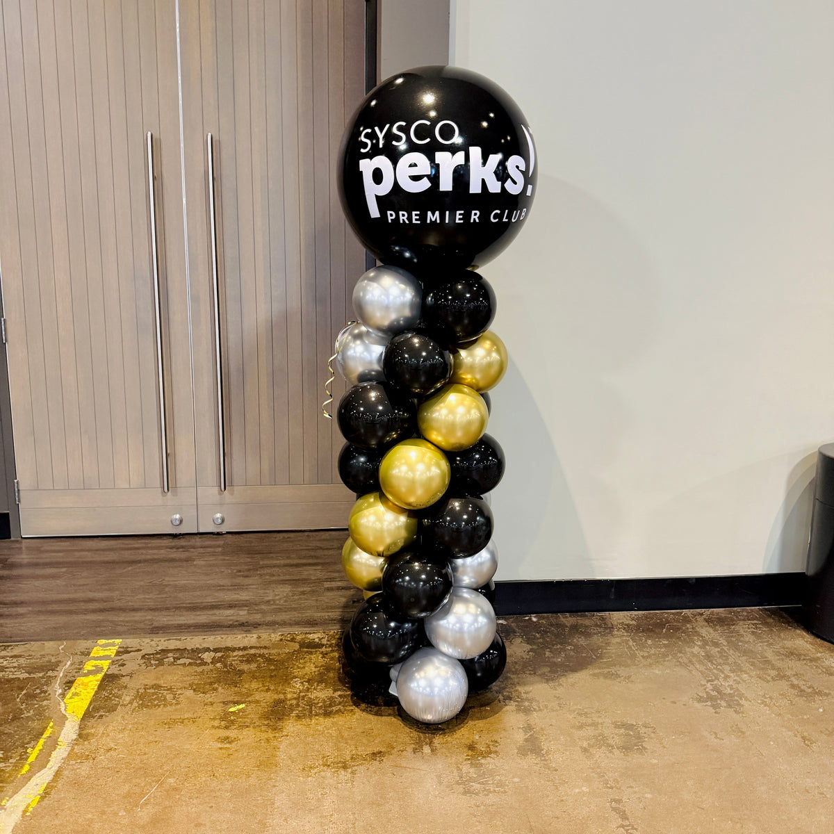 Custom Balloon Decor with Company Logo Toronto
